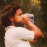 My Pops, the Hippy Golf Player