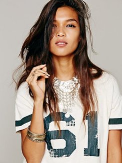 Free People Touchdown Tee